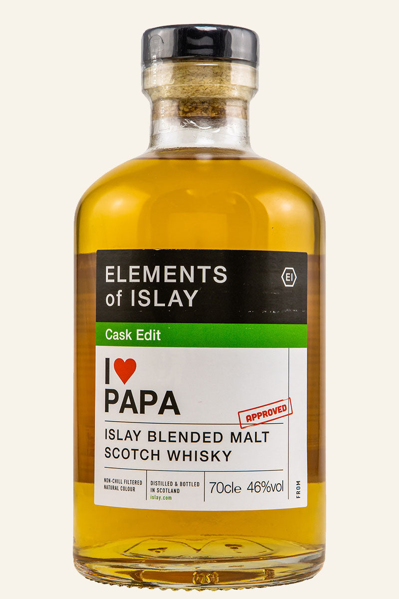 Elements of Islay - I love Papa - Cask Edit - Schotland - 70 cl. - 46% vol.