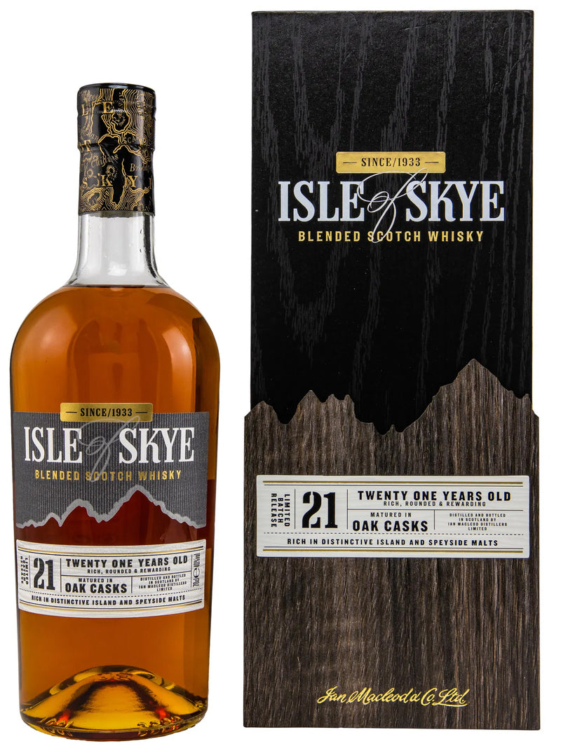 Isle of Skye - 21 years oak casks  - Blended Scotch Whisky