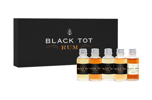 Black Tot Rum - Mini Collection Rum - België - 5 x 3 cl