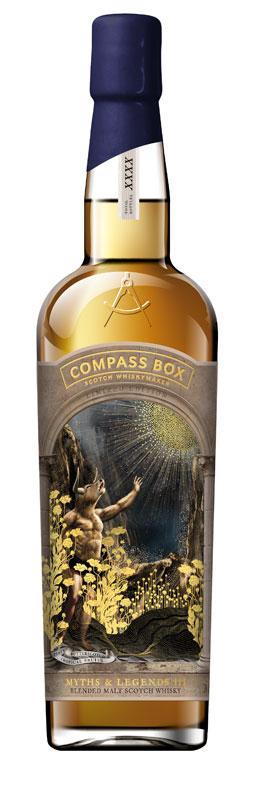 Compass Box - Mythen en legendes III -  Blended malt Scotch Whisky - Schotland - 70 cl.