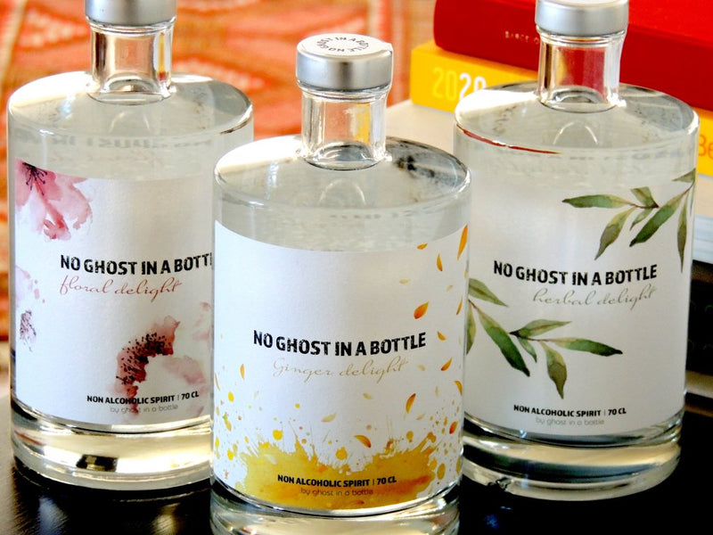 No Ghost in a Bottle - Alcoholvrije gin - Gift Box 3 x 10 cl.