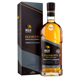 M & H - Elements - Single Malt Whisky - POMEGRANATE WINE CASK - 700 ml - Israël