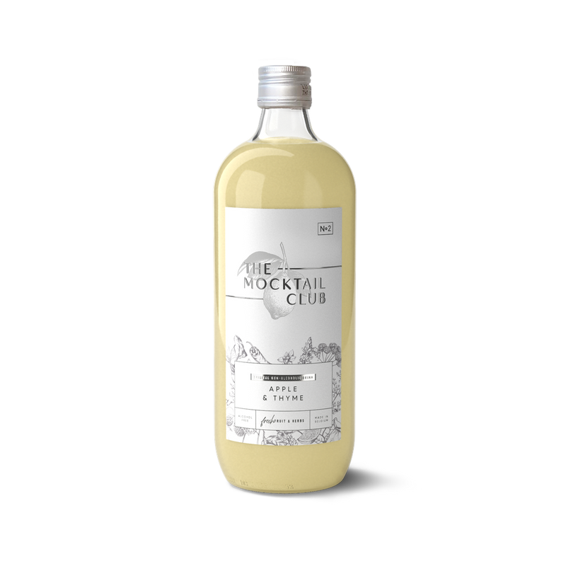 The Mocktail Club - Non-alcoholische drank - Appel en Thym - België - 100cl