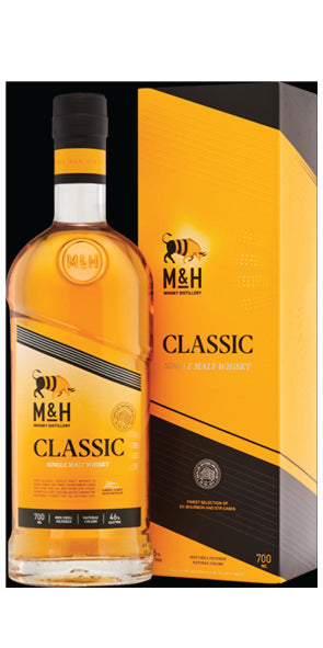 M & H - Classic Single Malt Whisky - 700 ml - Israël