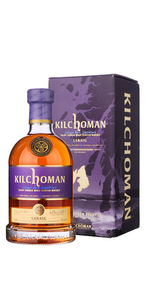 Kilchoman Sanaig - Islay Single Malt Scotch Whisky - Schotland - 70 cl. - 46% vol.