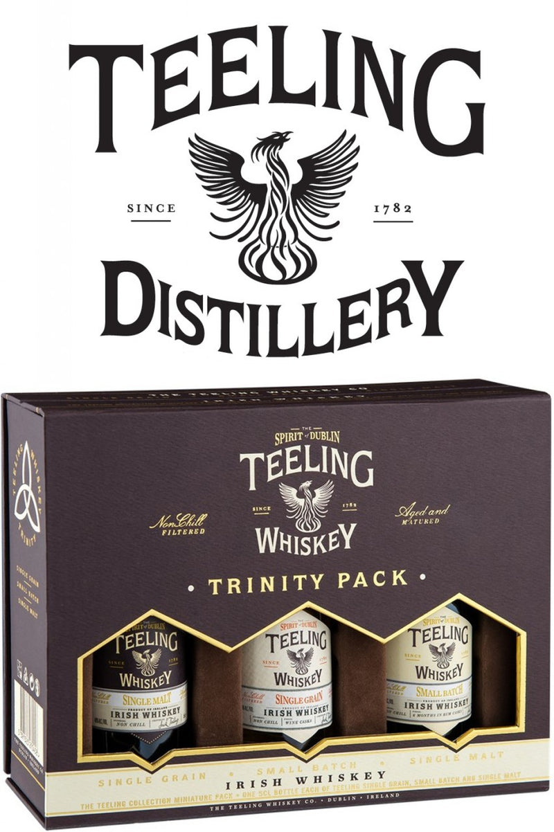 Teeling Whisky - Gift Pack Trinity - 3 x 5 cl