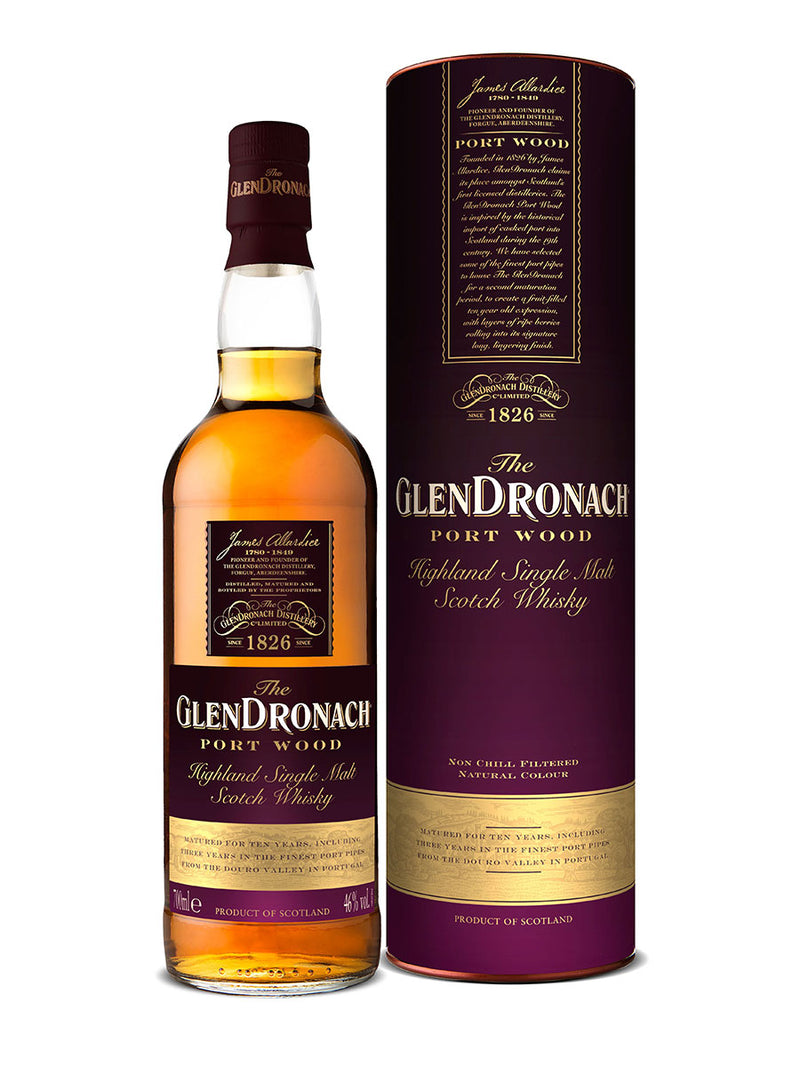 GlenDronach Port Wood - Highland Single Malt Scotch Whisky
