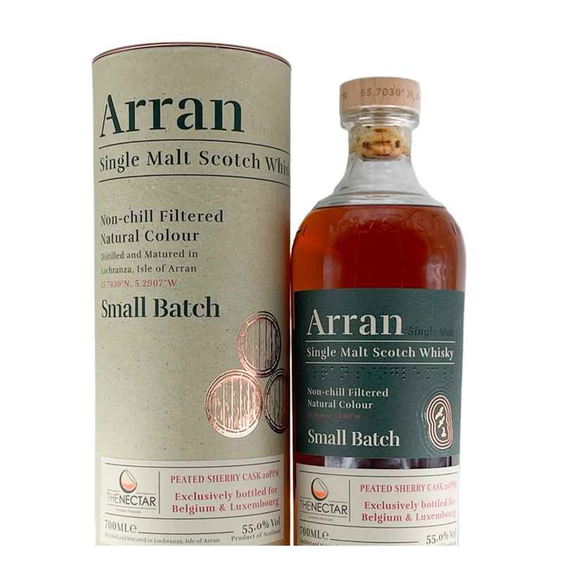 Arran Single Malt Scotch Whisky Small Batch - The Nectar - 70 cl.