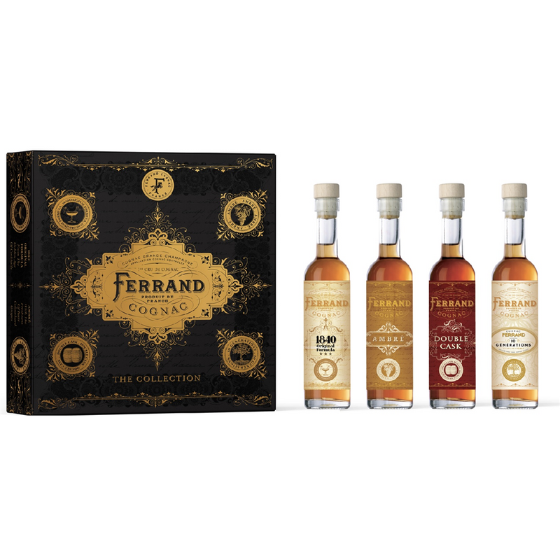 Pierre Ferrand Cognac Experience Kit - 4 x 10cl - 46 %