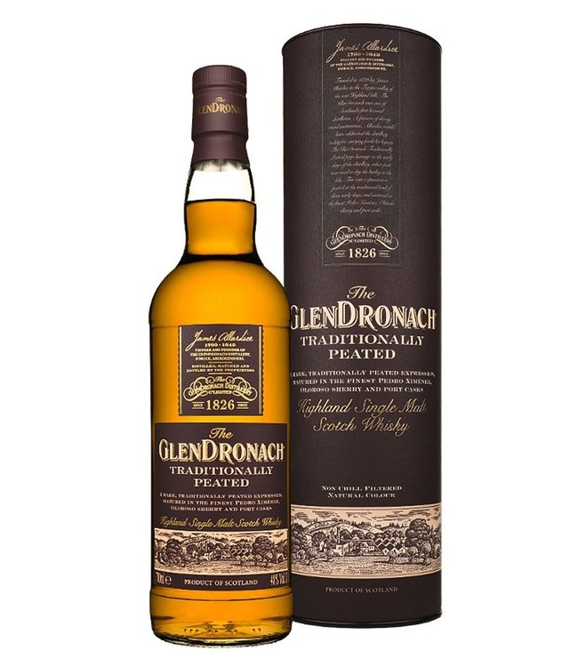GlenDronach Traditionally Peated - Highland Single Malt Scotch Whisky