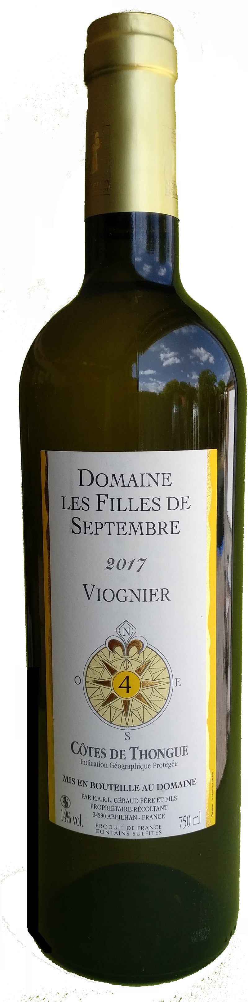 Domaine Les Filles de Septembre - Wit - Viognier - Frankrijk - Languedoc